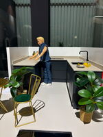 Kompetenz en miniature: Bei Dekker bekommt auch Barbies Ken seine maßgeschneiderte Arbeitsplatte.